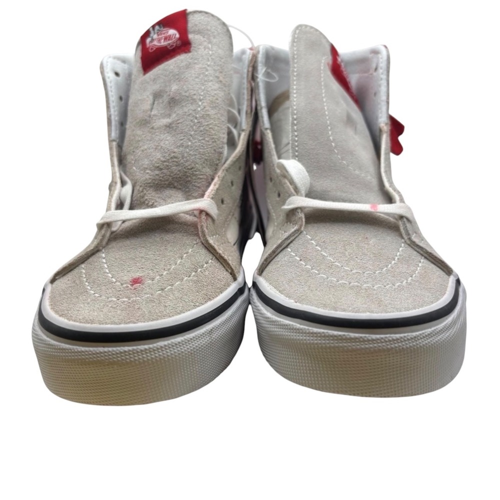 Vans x Peanuts Snoopy Sk8-Hi Moc Red Fringe‎ Sneakers Women 5.5 Men 4 721356 - Picture 5 of 11